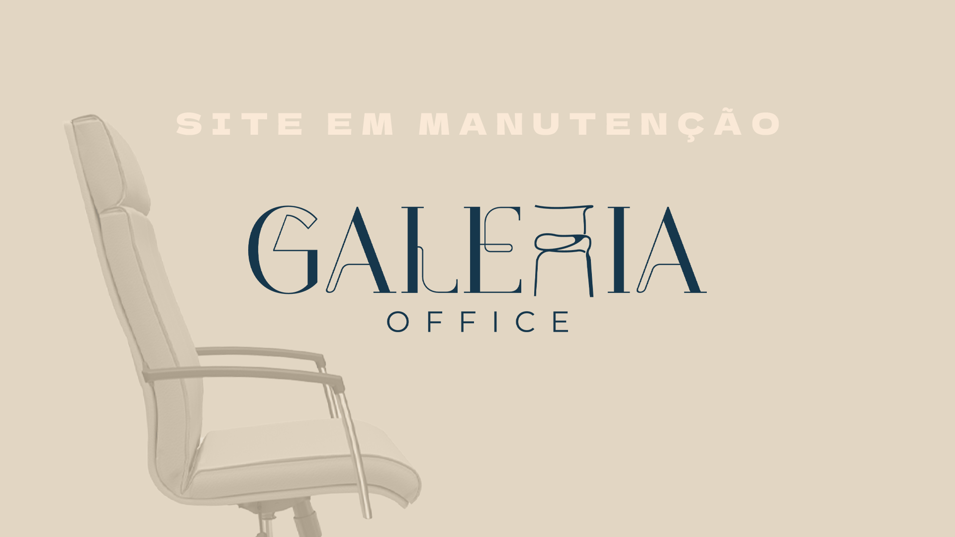 Banner de Manutenção